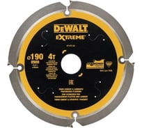 Диск пильный по фиброцементу (190x30 мм; 4T) DEWALT DT1472-QZ