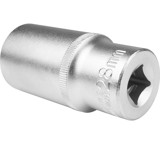 Головка двенадцатигранная удлиненная (28 мм; 1/2") AV Steel AV-521228