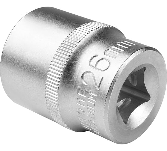 Головка двенадцатигранная (26 мм; 1/2") AV Steel AV-521026