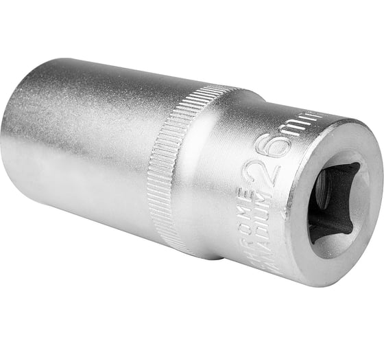 Головка шестигранная удлиненная (26 мм; 1/2") AV Steel AV-520226