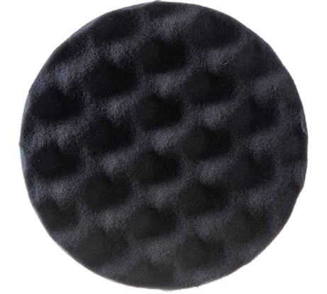 Круг полировальный рифленый на липучке черный мягкий (150x25 мм) Chamaeleon 49400