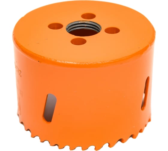 Коронка BIMETAL (64 мм; HSS+65MN; переменный шаг зуба) HARDEN 610525 1