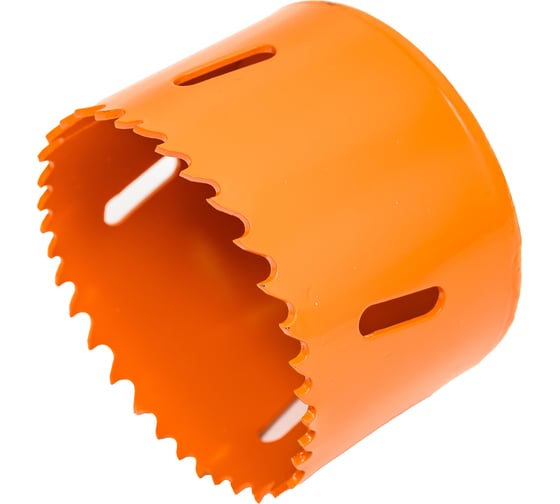 Коронка BIMETAL (64 мм; HSS+65MN; переменный шаг зуба) HARDEN 610525