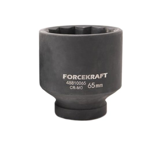 Головка ударная глубокая 12-гранная (65 мм; 1") FORCEKRAFT FK-48810065 26378 1