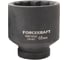 Головка ударная глубокая 12-гранная (65 мм; 1") FORCEKRAFT FK-48810065 26378 1