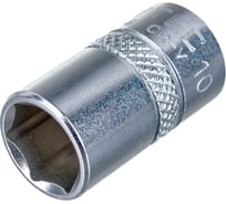 Головка торцевая шестигранная с защитой профиля (10 мм; L-25 мм; 1/4DR) HEYTEC HE-50825601083