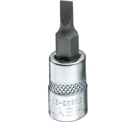 Головка торцевая с вставкой-битой (SL 4.0х0.7; 36 мм; 1/4") HEYTEC HE-50825300383 1