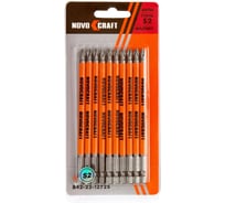 Биты в слайдере (10 шт; PH2; 127 мм; s2) Novocraft B42-22-1272S