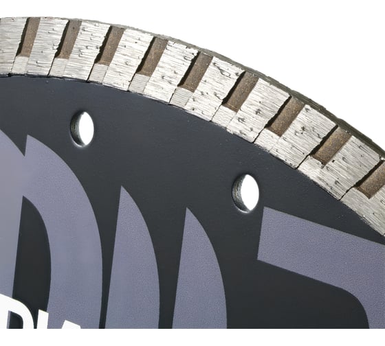 Диск алмазный турбо по бетону, кирпичу, камню 350x10x25.4 мм Diamond Industrial DIDT350