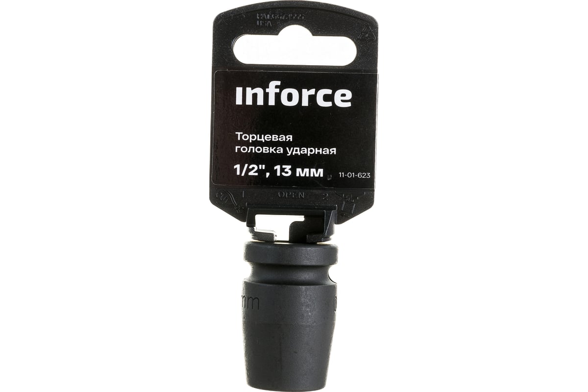 Торцевая головка ударная (13 мм; 1/2DR) INFORCE 11-01-623 - выгодная цена,  отзывы, характеристики, фото - купить в Москве и РФ