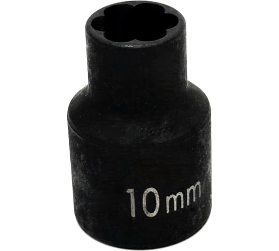 Короткая торцевая спиральная головка 10 мм, 1/2"DR Станкоимпорт CS-12.25.10