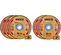 Набор дисков INGCO 76х10мм 5шт. SUPER MCD303768