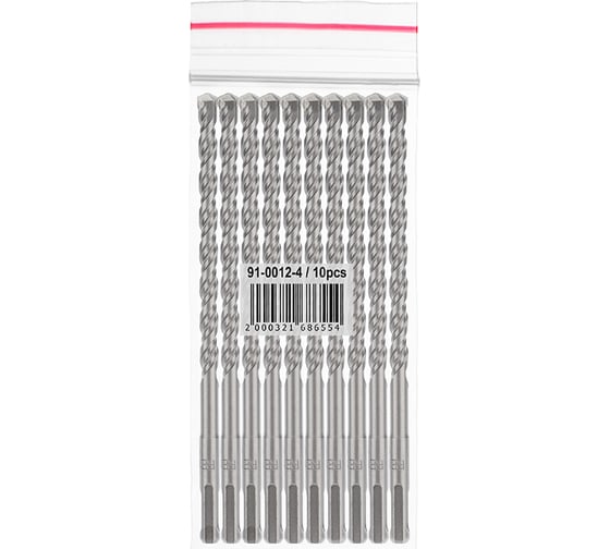 Бур по бетону REXANT 8x160 мм SDS PLUS 10 шт 91-0012-4