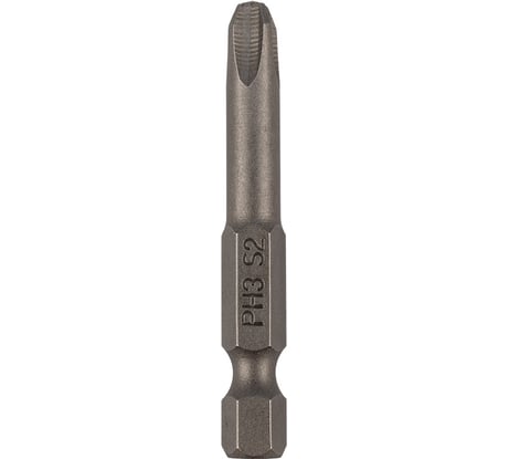 Бита REXANT PH3, 50 мм для шуруповерта сталь S2 уп 10 шт 92-0417