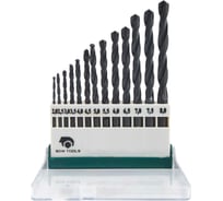Набор сверл по металлу HC40 (13 шт; 2-8 мм; шаг 0.5 мм; HSS) SDW TOOLS se00009