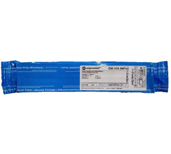 Электроды для чугуна ENI 416 NiFe VAC (2.50x300 мм; 1.75 кг) MAGMAWELD 16003GJEM2 1