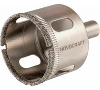Коронка алмазная по стеклу и керамике (2 шт; 20х56 мм) Novocraft KAC020056302