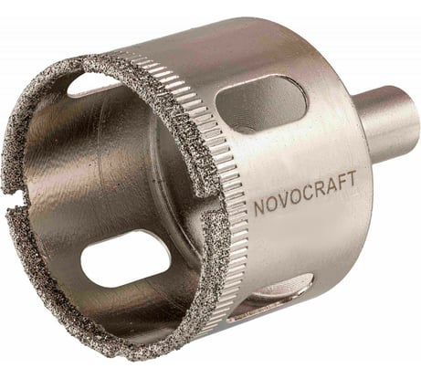 Коронка алмазная по стеклу и керамике (32х56 мм) Novocraft KAC032056301