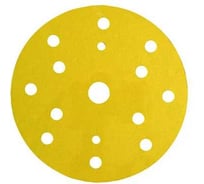 Шлифовальный круг 255 Gold paper Р120, 15 отверстий, D150 мм, 50 шт A1 255Gold-0120-set50