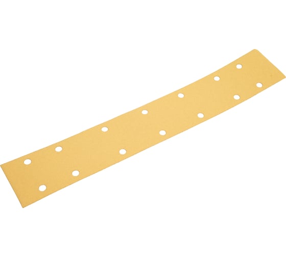 Шлифовальная полоса 255 Gold paper Р120, 15 отверстий, 70х420 мм, 50 шт A1 255GS-0120-set50