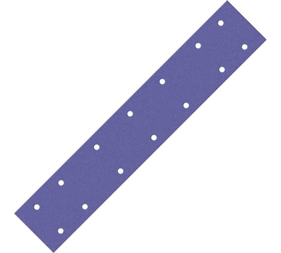 Шлифовальная полоса 290 Ceramic paper Р80, 15 отверстий, 70х420 мм, 50 шт A1 290CPS-0080-set50