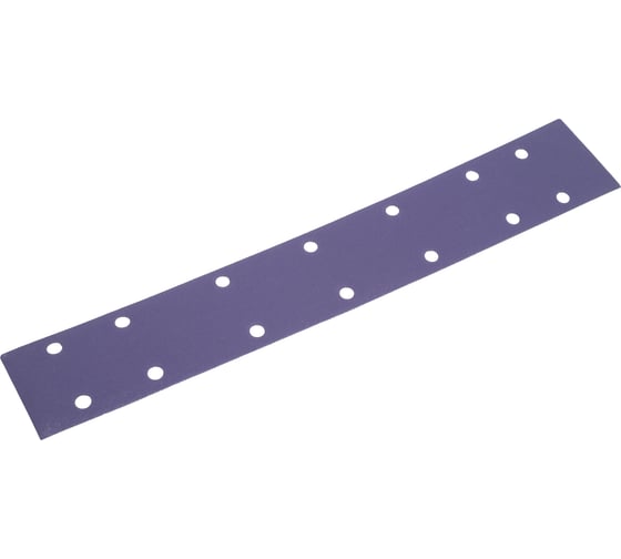 Шлифовальная полоса 290 Ceramic paper Р180, 15 отверстий, 70х420 мм, 50 шт A1 290CPS-0180-set50