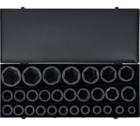 Набор головок ударных 1"DR, 29 шт, 19-65 мм, пласт. кейс Airline ATAS421