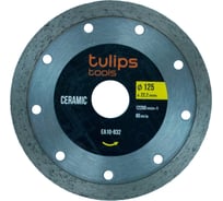 Диск алмазный сплошной 125х2.4х22.2 мм Tulips tools EA10-832