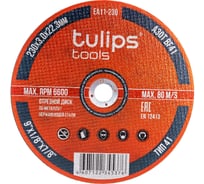 Диск отрезной по металлу A30TBF (230х3.0х22.2 мм) Tulips tools EA11-230