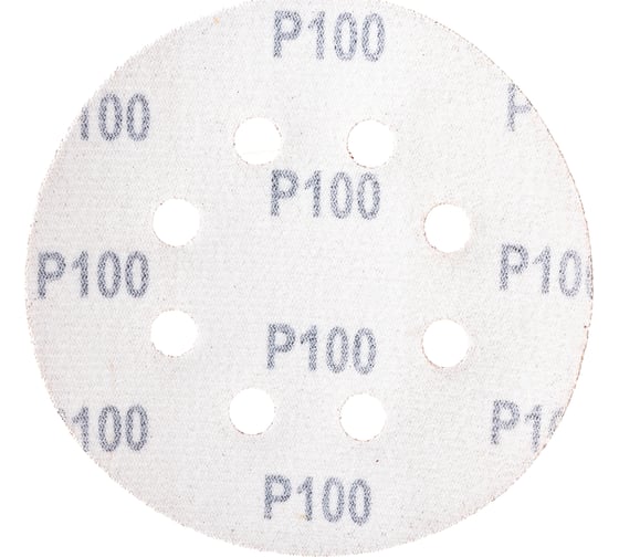 Диск шлифовальный с липучкой (5 шт; 125 мм; P100) Tulips tools EA05-140