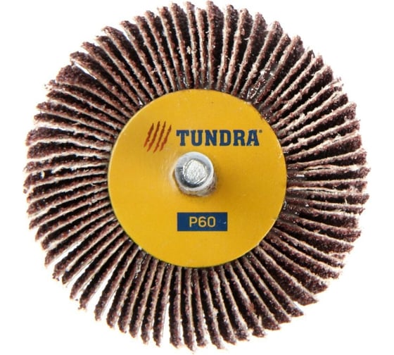 Круг лепестковый радиальный (60х30х6 мм; Р60) TUNDRA 1875466