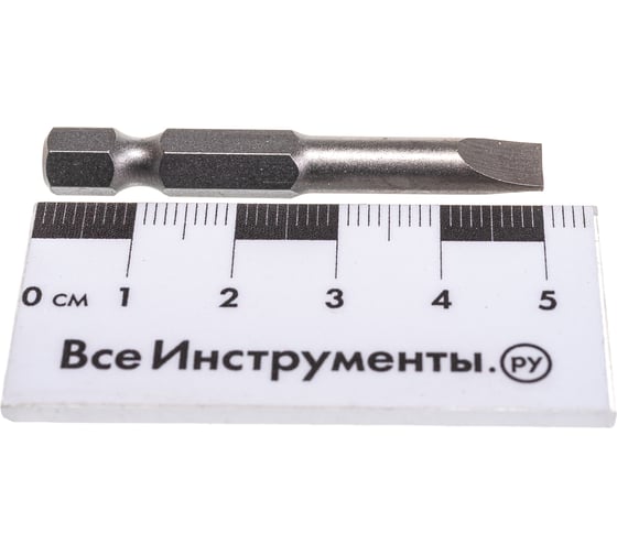 Биты намагниченные (5 шт; сталь CrV; SL6х50 мм) TUNDRA 2270961