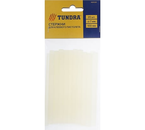 Стержни клеевые (20 шт; 7х100 мм) TUNDRA 4661026