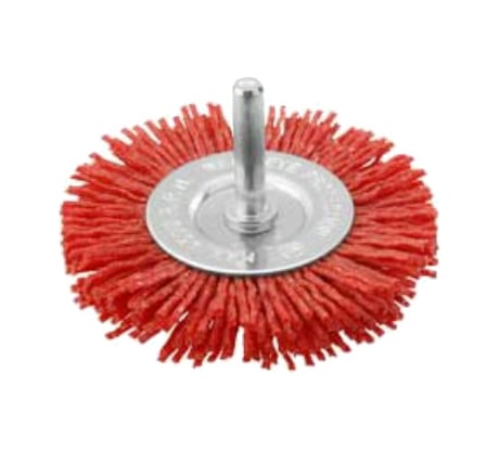 Щетка плоская нейлоновая на шпильке 100 мм INGCO WB41005