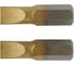 Биты намагниченные (2 шт; сталь S2; TiN; SL6х25 мм) TUNDRA 1414808 4