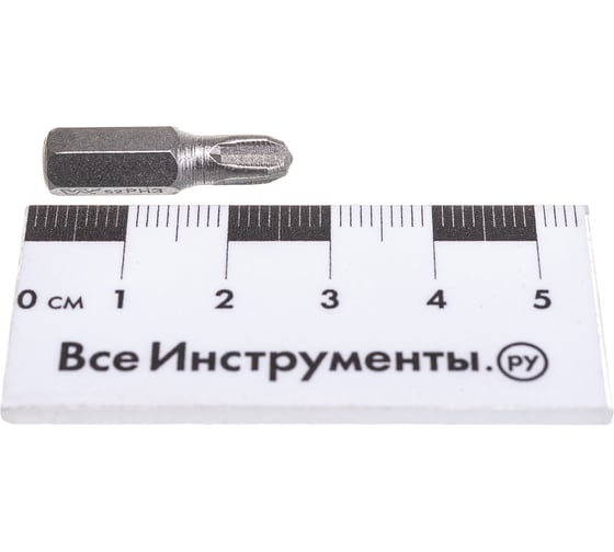 Биты намагниченные (5 шт; сталь CrV; PH3х25 мм) TUNDRA 2270955