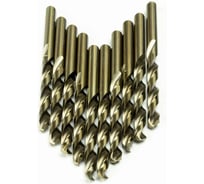 Сверла по металлу (10 шт, 11х142х94 мм, HSS-Co) Euroboor TDCO.110