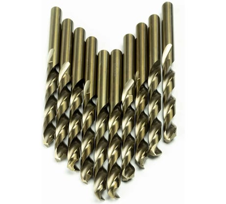 Сверла по металлу (10 шт, 11х142х94 мм, HSS-Co) Euroboor TDCO.110