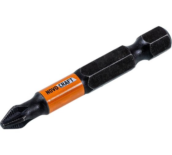 Биты в ленте КАРБОН (10 шт; PZ1; 50 мм) Novocraft В43-21-0501TCHV 1