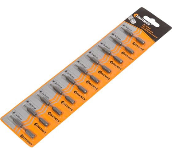 Биты TORX в ленте (20 шт; T5; 25 мм; s2) Novocraft B44-11-02505V