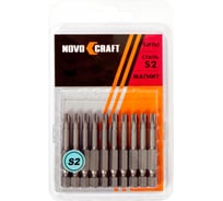 Биты Torx SECURITY в блистере (10 шт; TXH9; 50 мм; S2) Novocraft B45-21-05009A