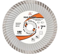 Диск алмазный отрезной сплошной турбо-волна по стройматериалам 180x22.2/10x1.4/2.8 мм All-over Segmented for Universal Turbo wave HC H21230007