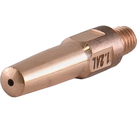 Сварочный наконечник 1,2 для сварки AL для проволоки 1,0 для САИПА-500 Ресанта 71/6/68