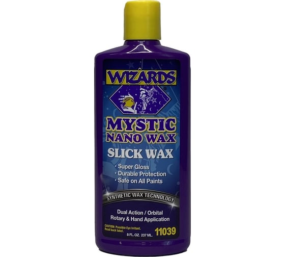 Полировальная паста с воском Mystic Nano Wax 237 мл вишневый аромат WIZARDS 11039