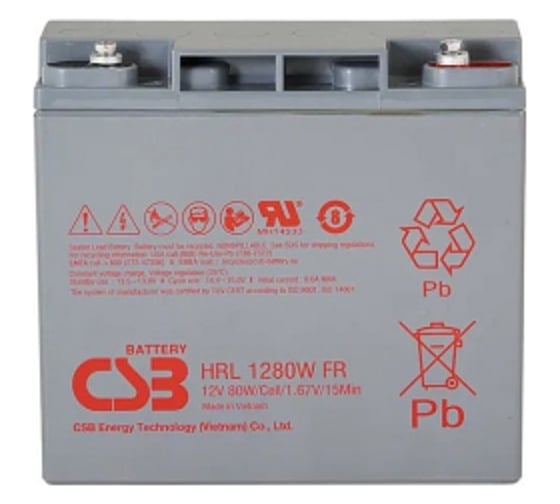 Аккумулятор для ИБП HRL1280W FR CSB УТ-00000132 1