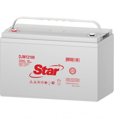 Аккумулятор для ИБП DJM12100 12 В, 100 А*ч Star УТ-00002549