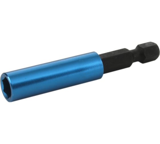 Адаптер-магнитный синий ALU (60 мм; хвостовик 1/4") Novocraft BH060AL14-B