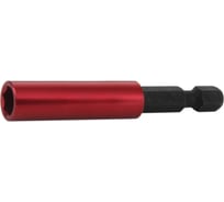 Адаптер-магнитный красный ALU (75 мм; хвостовик 1/4") Novocraft BH075AL14-R