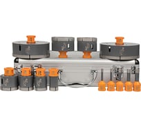 Набор алмазных коронок №16/1 TOP, 13 шт, кейс DLT 2888