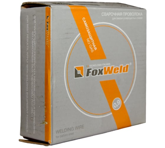 Проволока сварочная порошковая E71T-GS (0.8 мм; 0.9 кг; D100) FOXWELD 4872
